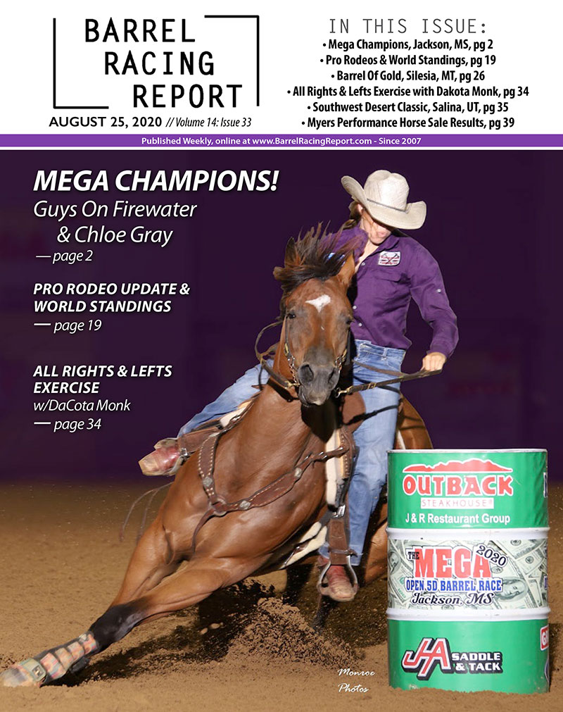 Barrel Racing Report   2 